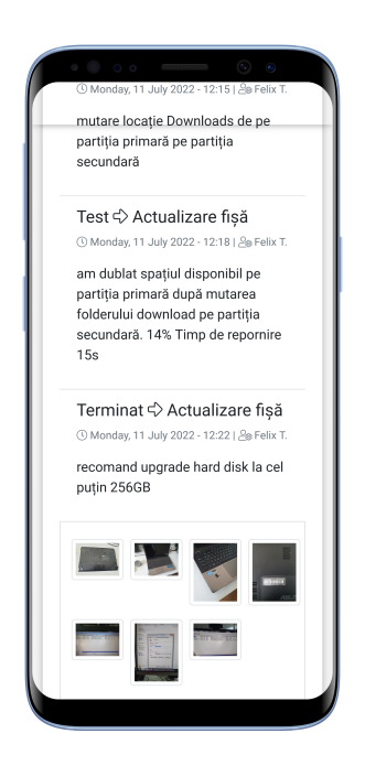 AI Service IT Repairs Screen