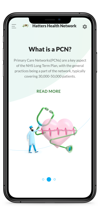 Patient Care Network Front Page