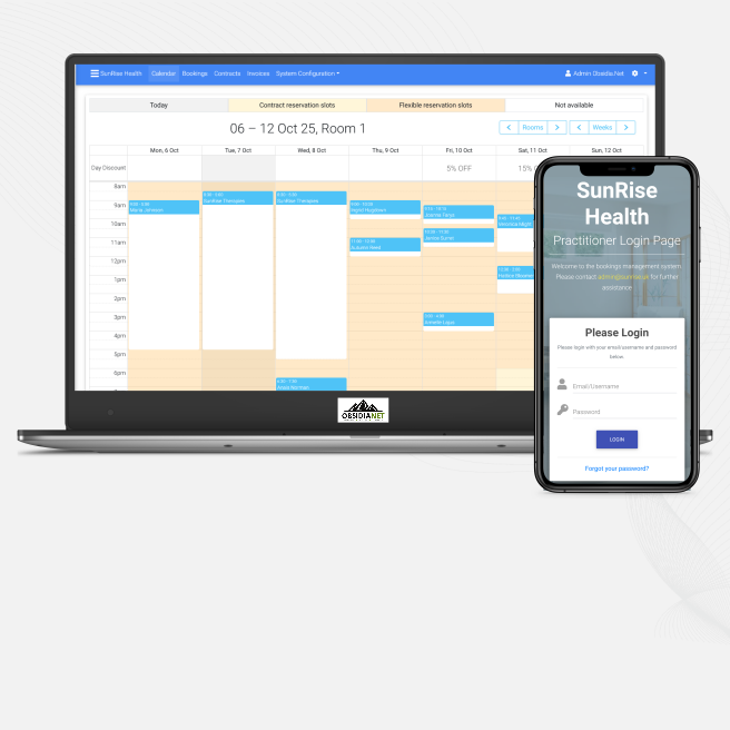 Health Practice Booking System